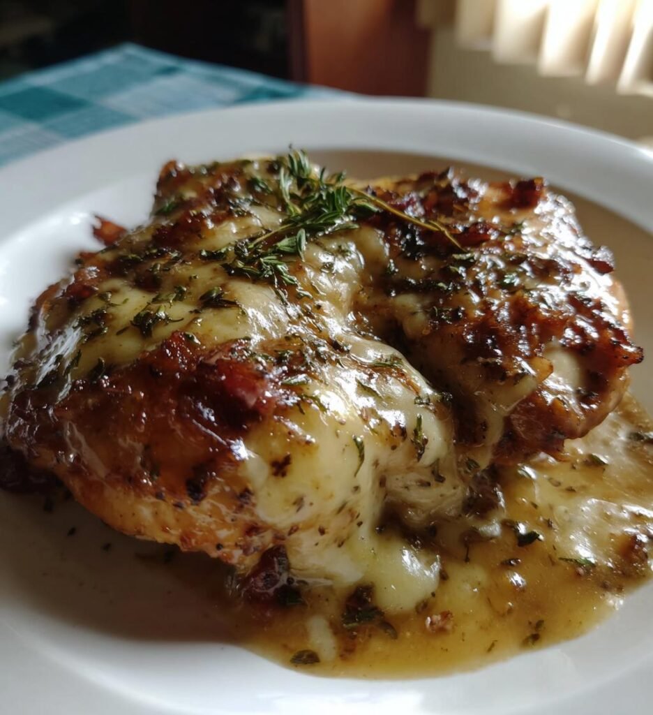 Texas Roadhouse Smothered Chicken with Jack Cheese