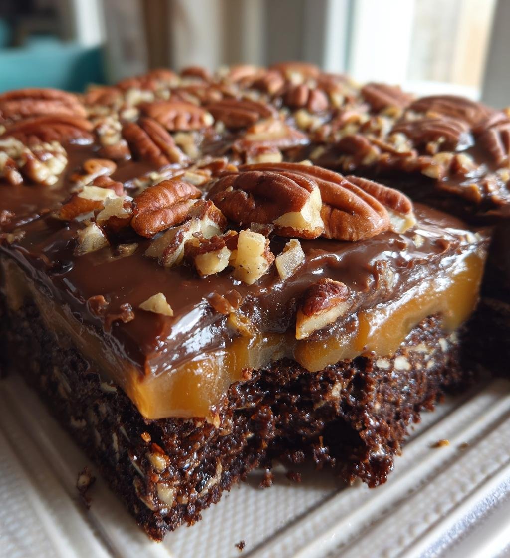 Texas Turtle Sheet Cake - detail 1