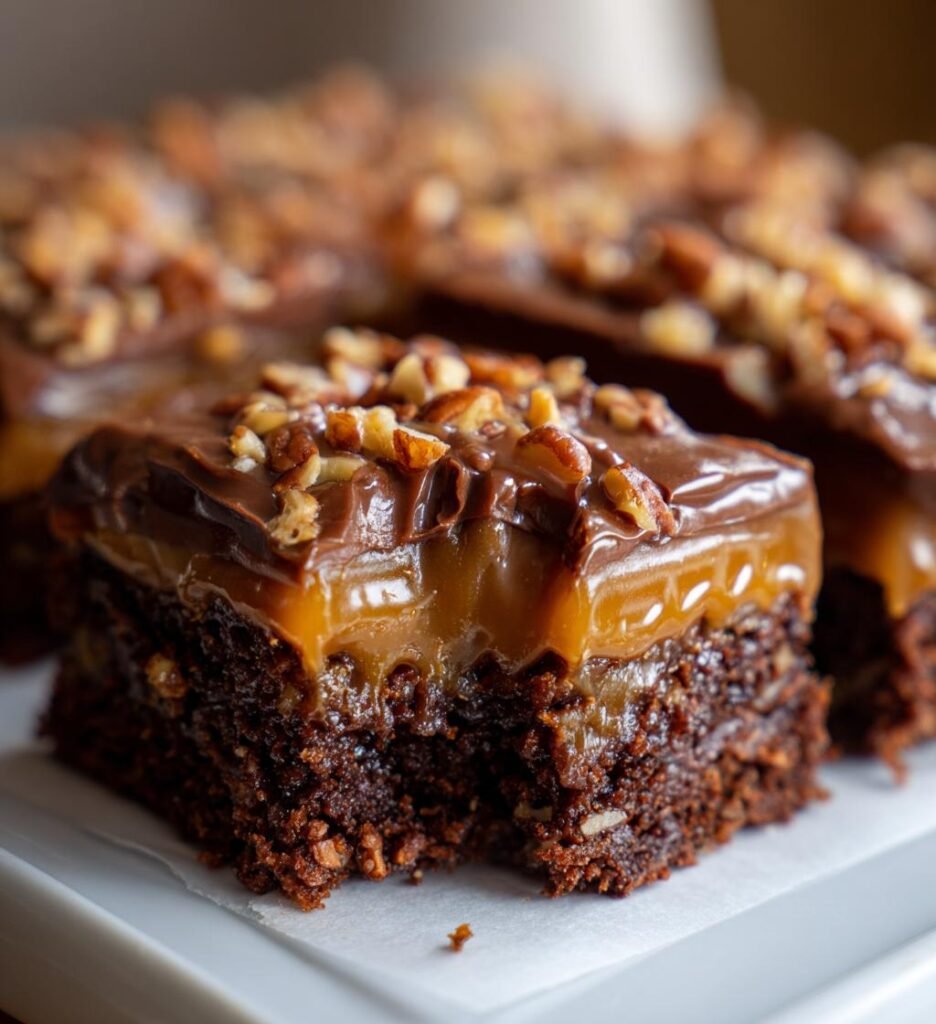Texas Turtle Sheet Cake