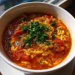 Tomato Orzo Soup
