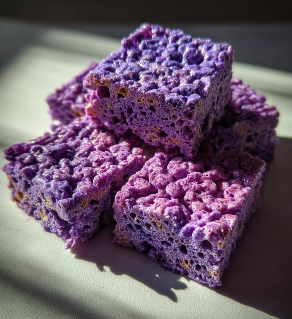 Ube Rice Krispies