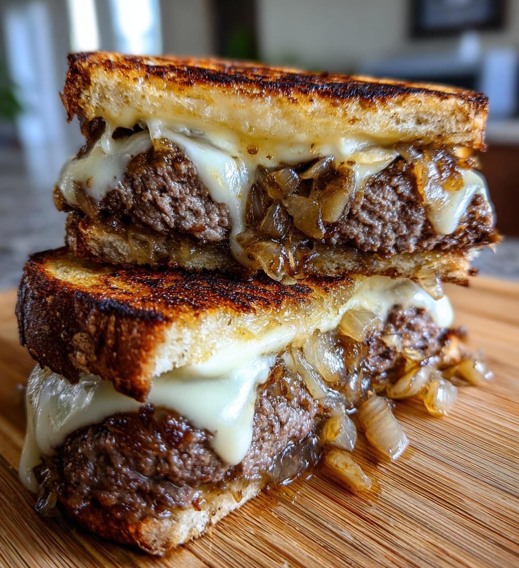 Ultimate Patty Melt with Secret Sauce