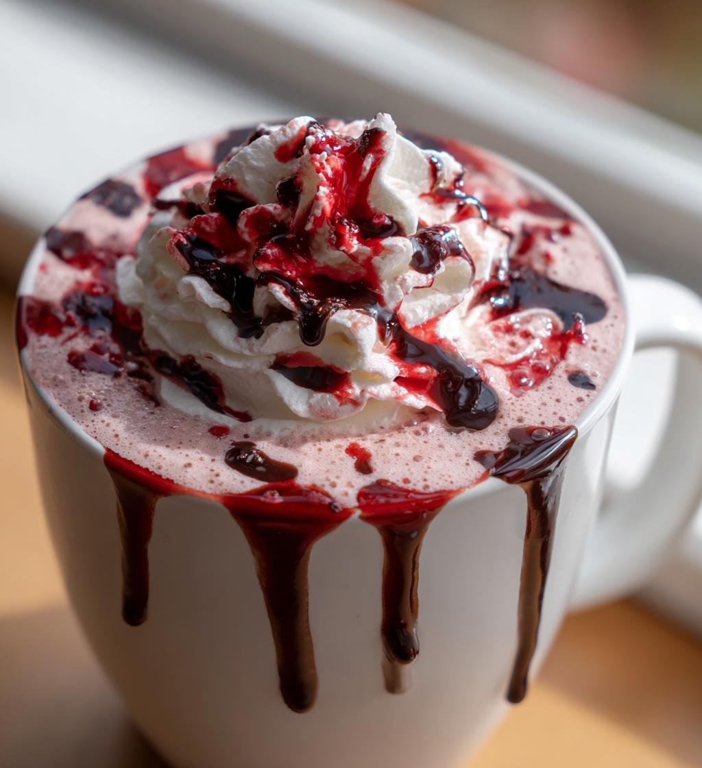 Vampire Hot Chocolate - detail 1