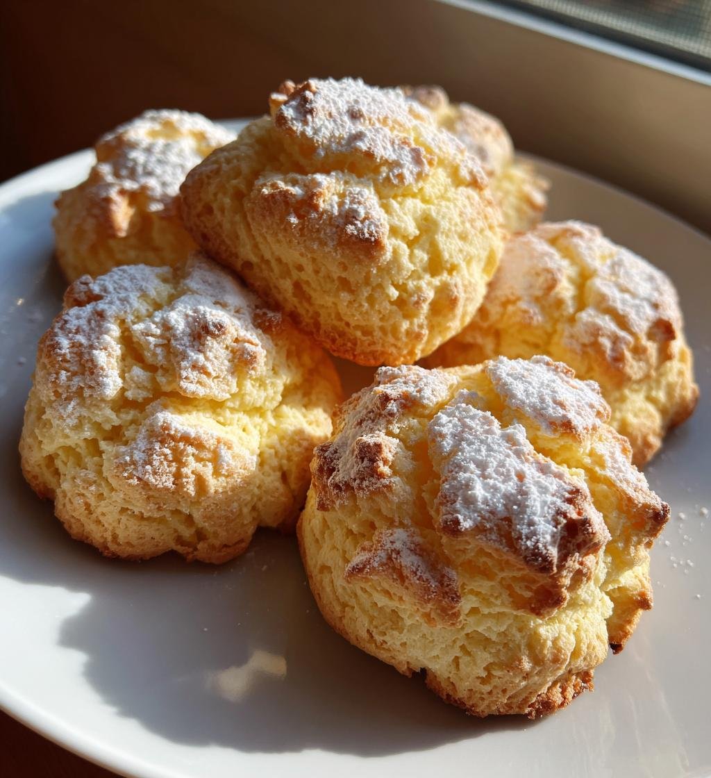 gluten-free almond cloud cookies - detail 1