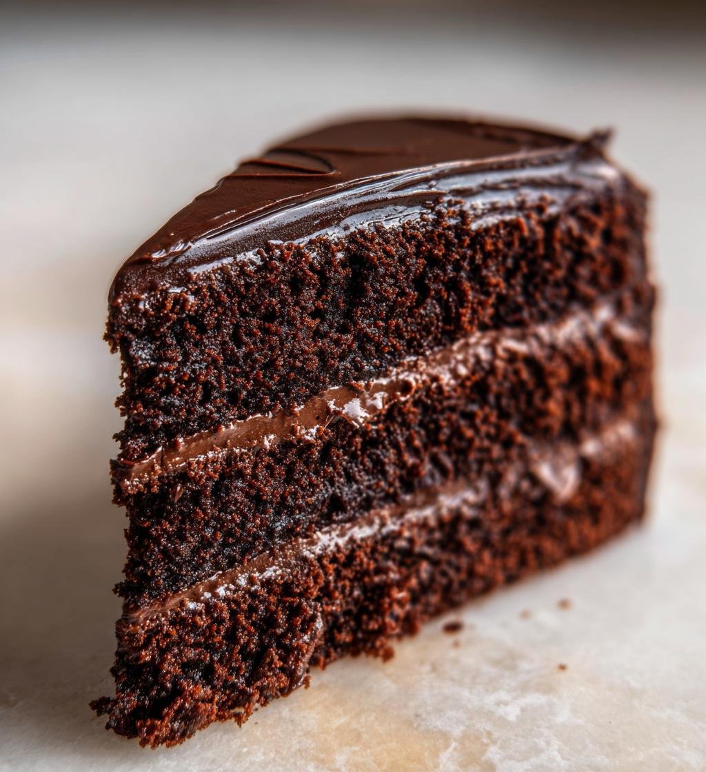 midnight fudge cake