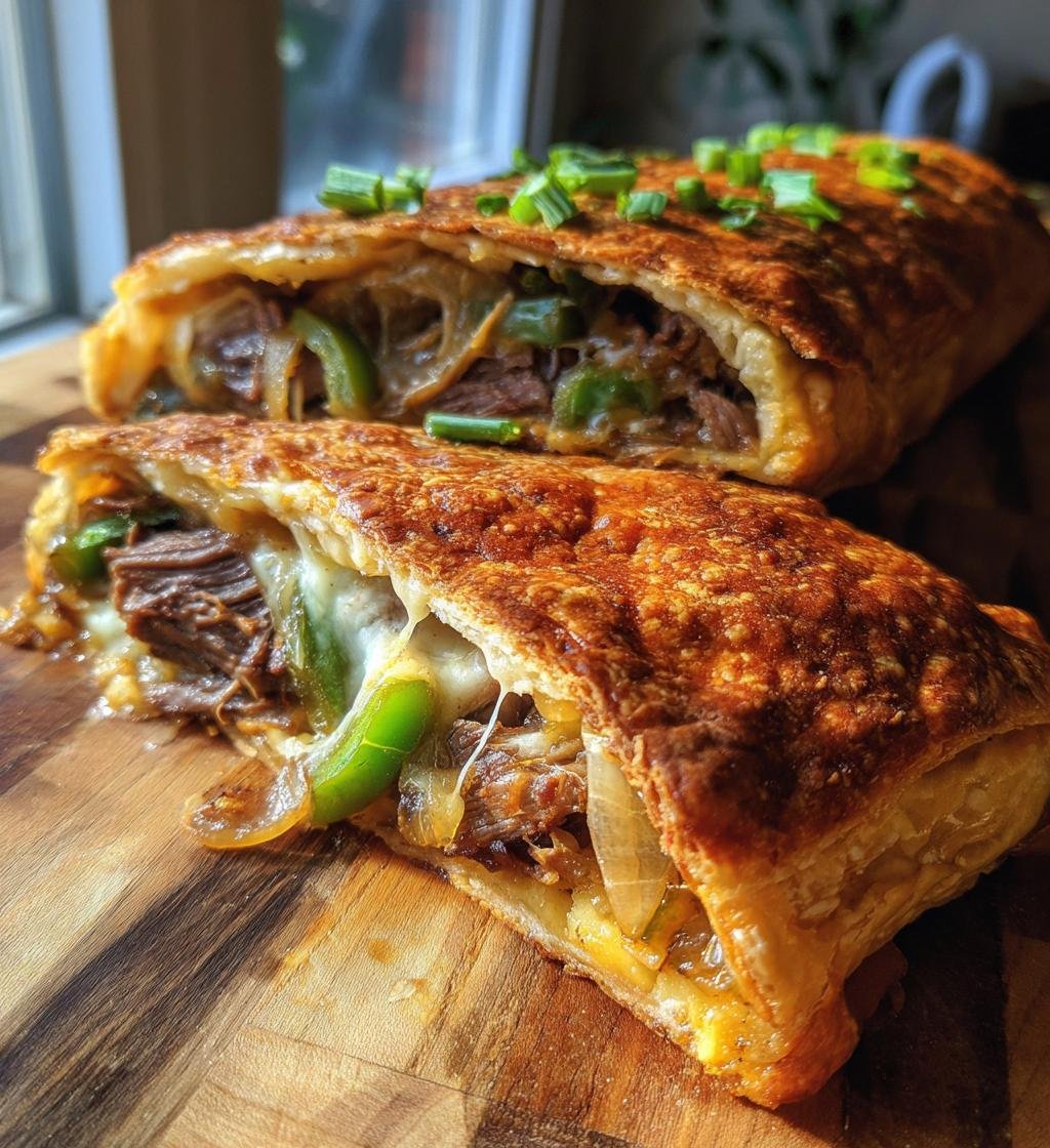 philly cheesesteak stromboli