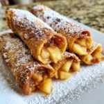 Air Fryer Apple Pie Taquitos