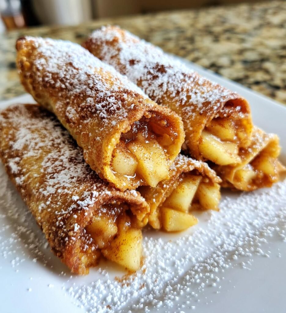 Air Fryer Apple Pie Taquitos