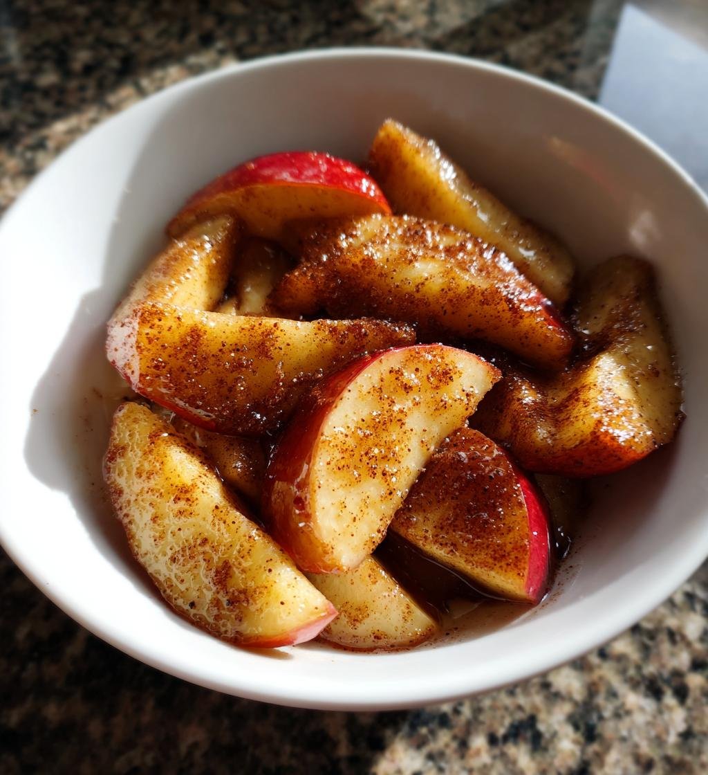 Air Fryer Apples - detail 1