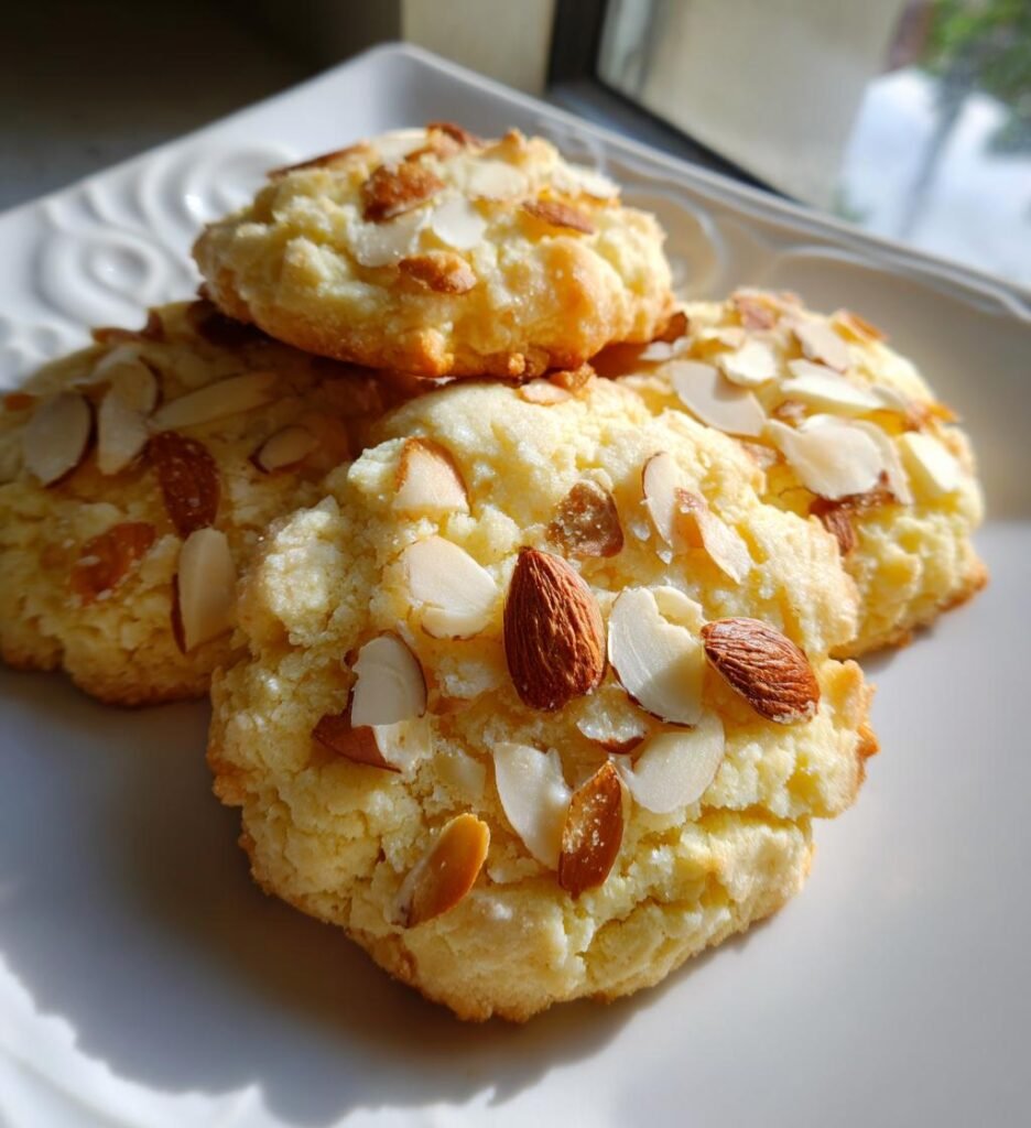 Almond Cloud Cookies