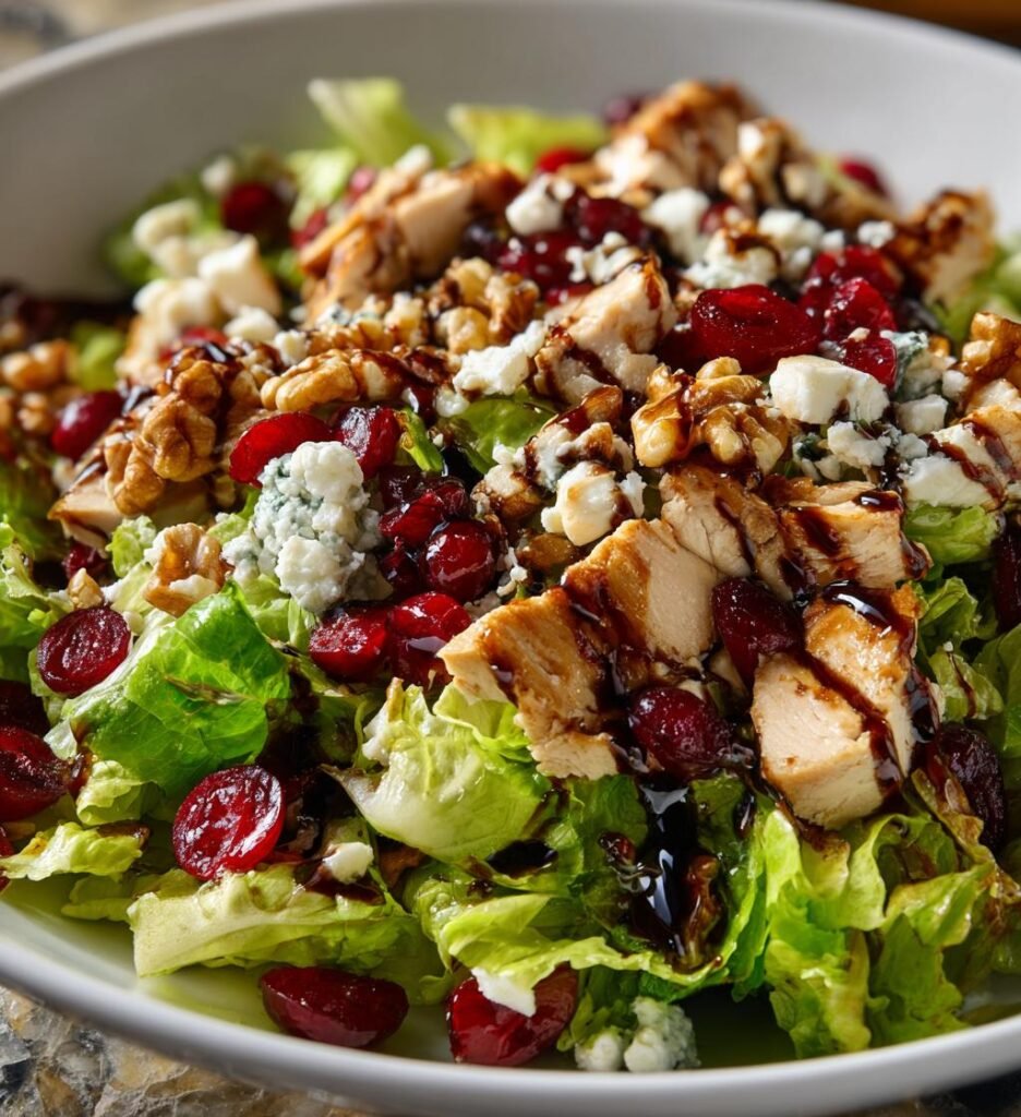Apple Cranberry Salad with Turkey