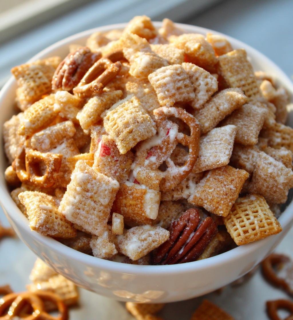 Apple Pie Puppy Chow - detail 1