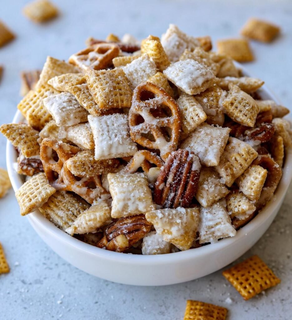 Apple Pie Puppy Chow