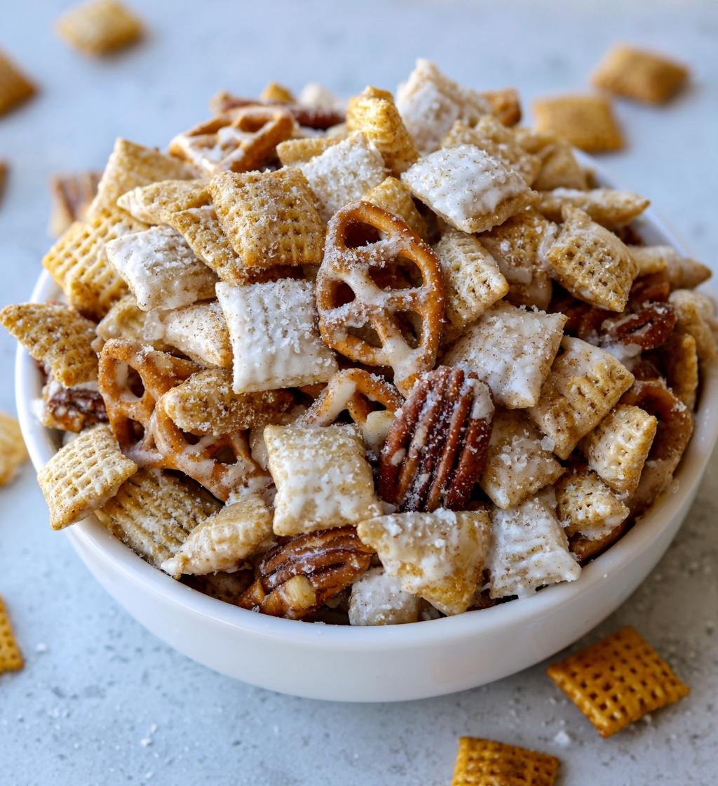 Apple Pie Puppy Chow