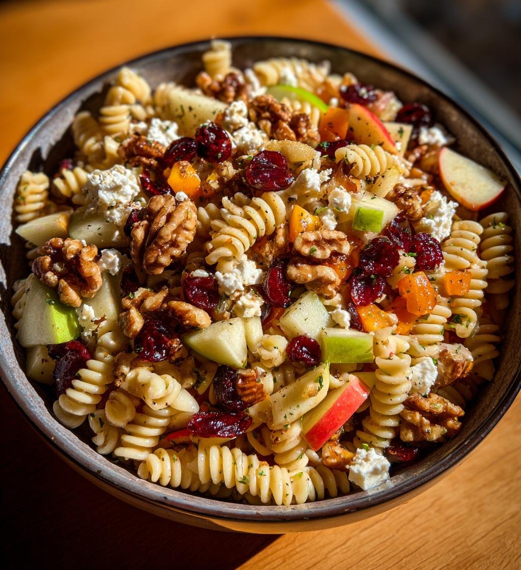 Autumn Apple Pasta Salad - detail 1