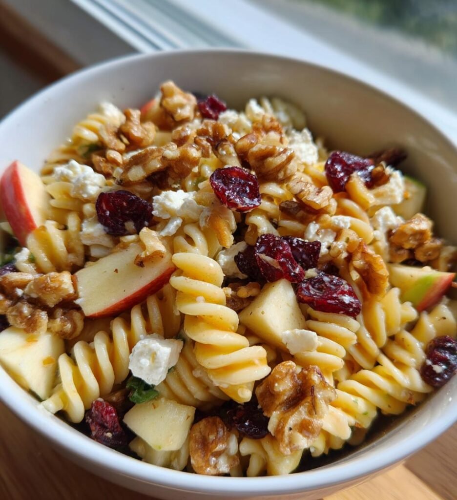 Autumn Apple Pasta Salad