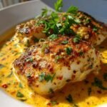 Baked Cod in Coconut Lemon Cream Sauce