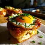 Baked Eggs Napoleon