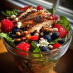 Balsamic Chicken and Berry Mason Jar
