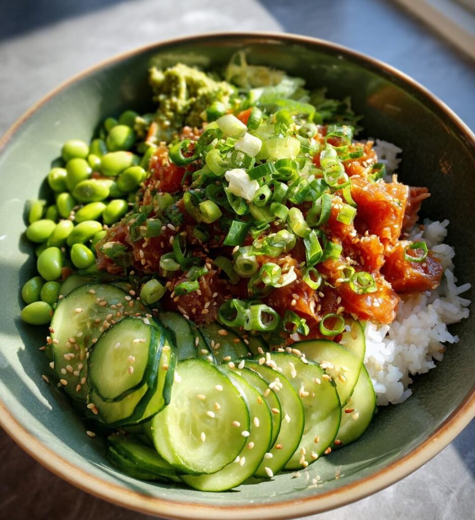 Best Canned Tuna Poke Bowl