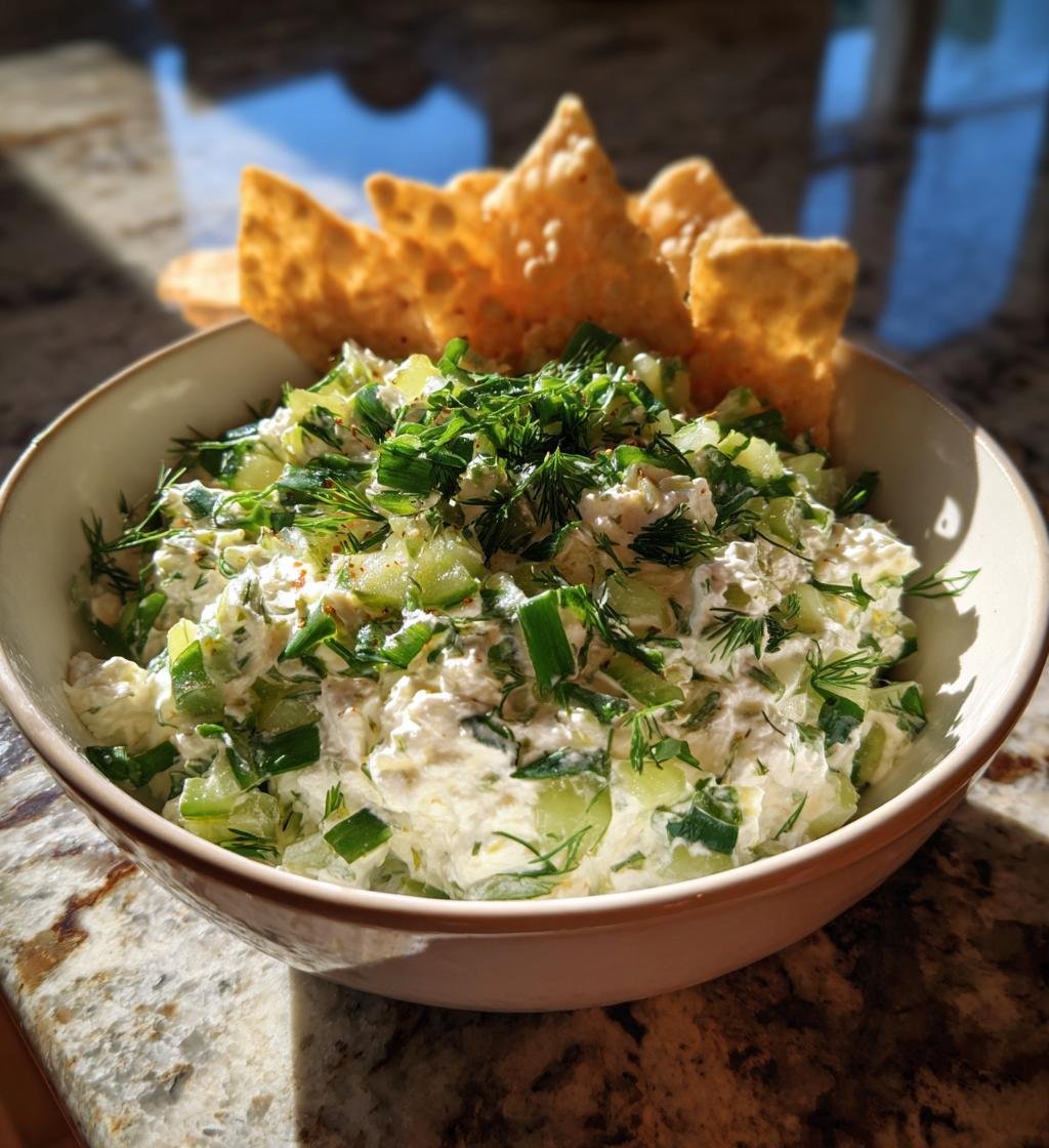 Best Dill Pickle Cottage Cheese Dip - detail 1