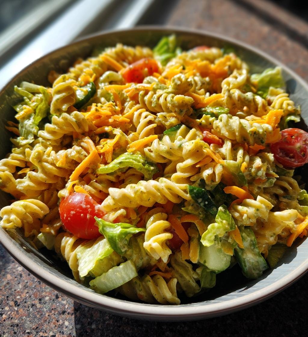 Big Mac Pasta Salad - detail 1