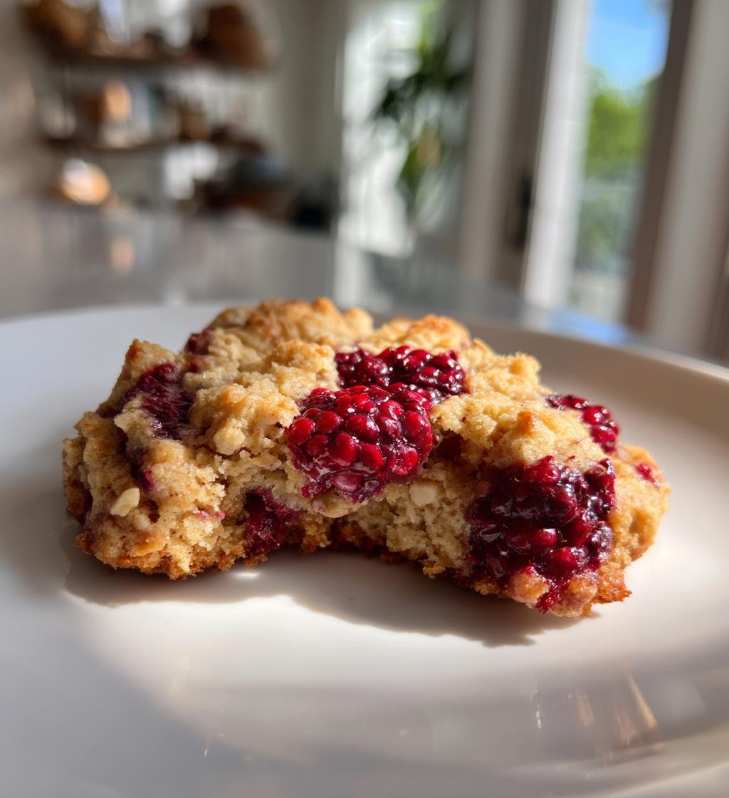 Blackberry Oatmeal Cookies