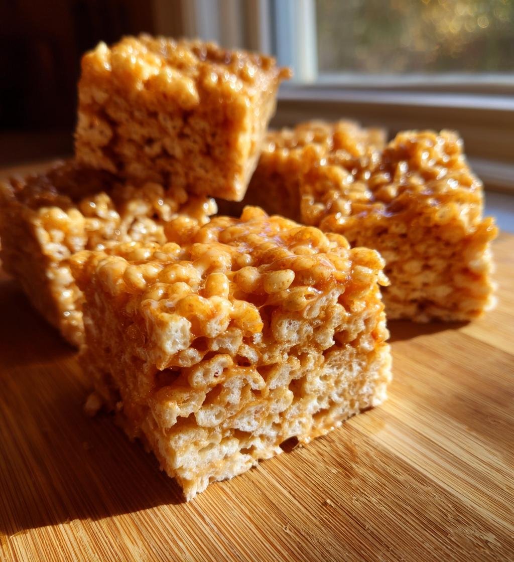 Brown Butter Dulce de Leche Rice Krispie Treats - detail 1