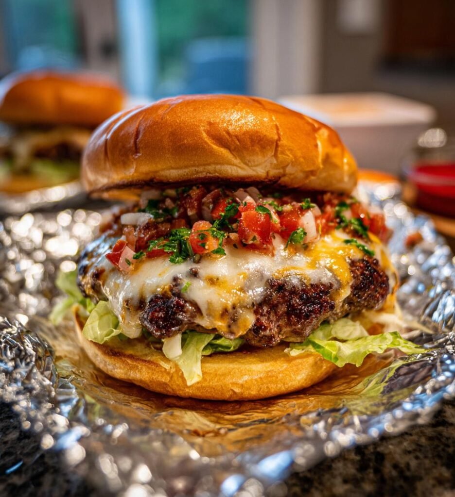 Burger Dinner Foil Packets