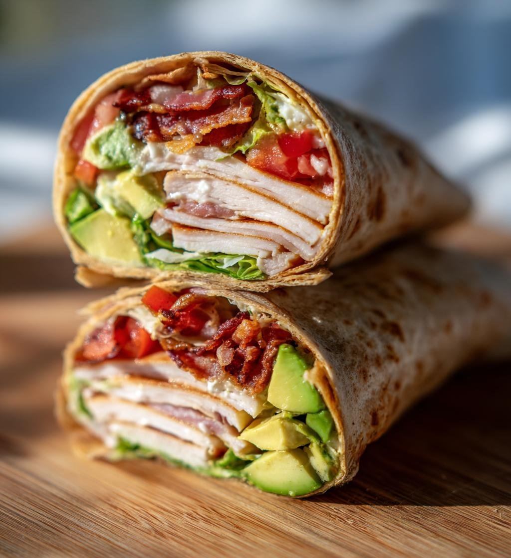California Turkey Club Wrap - detail 1