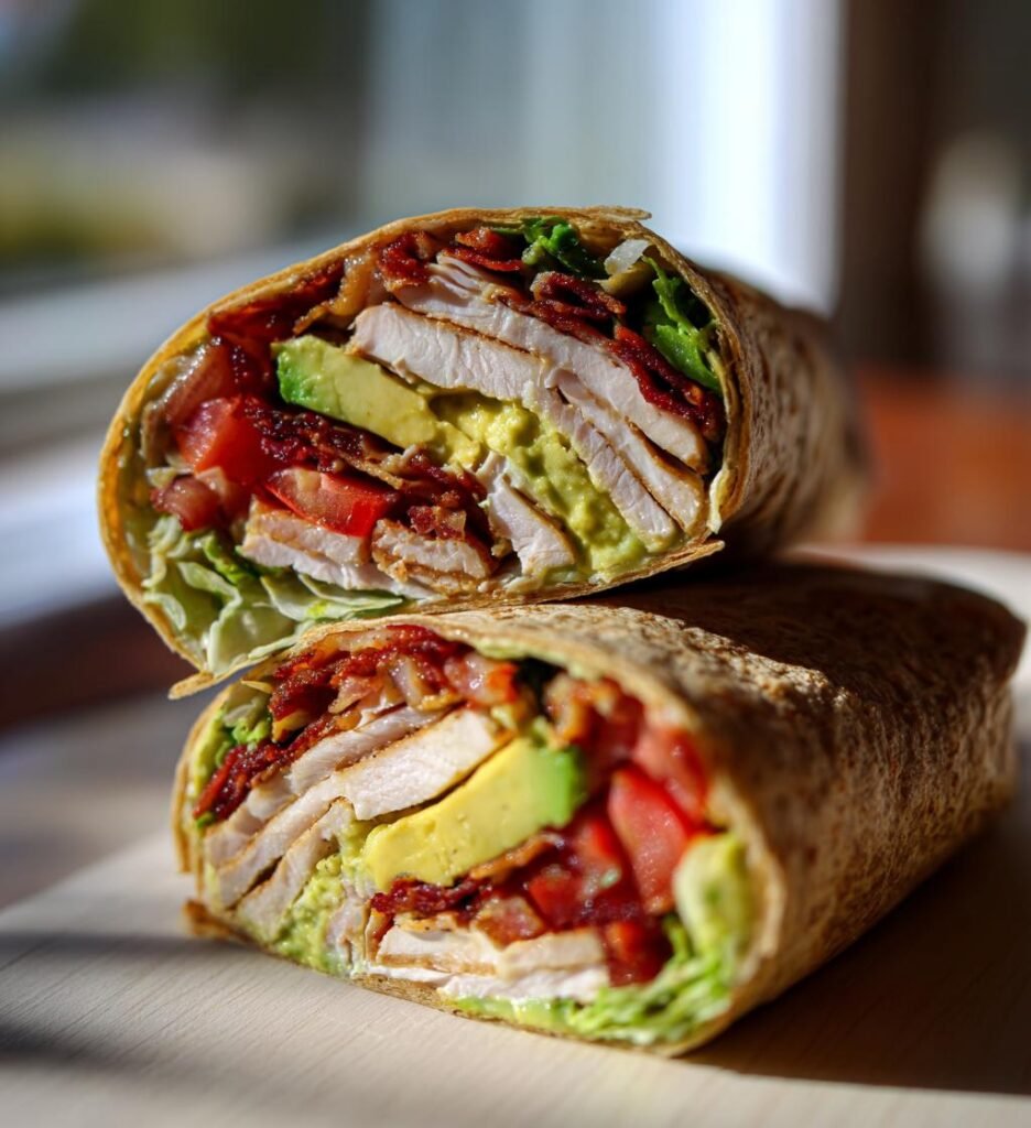 California Turkey Club Wrap