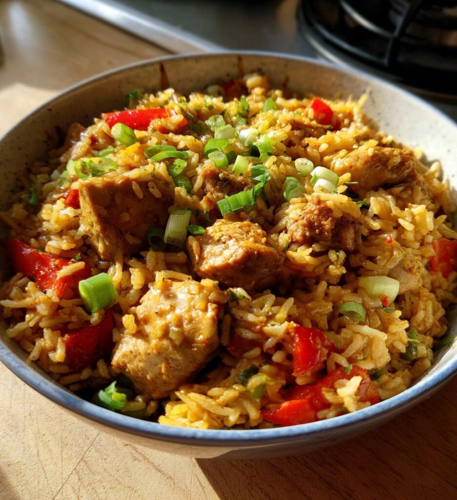 Caribbean Chicken and Rice