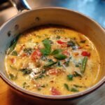 Cheese Stuffed Banana Peppers Soup