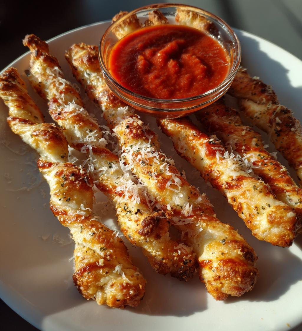 Cheesy Halloween Breadstick Bones with Spooky Marinara Dip - detail 1