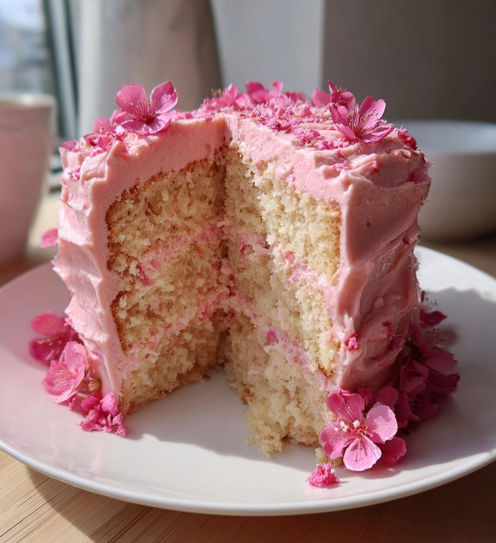 Cherry Blossom Dream Cake - detail 1