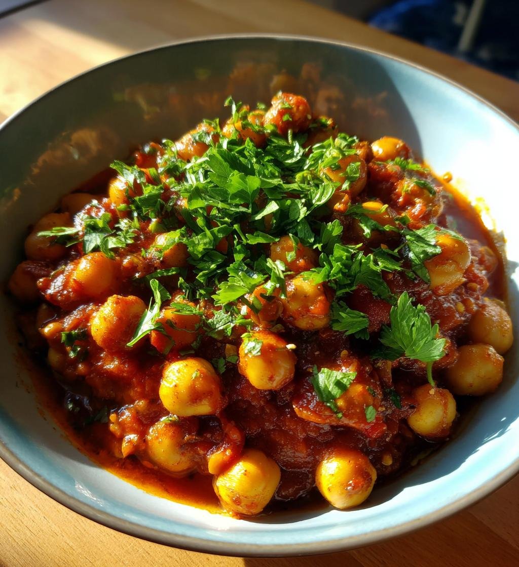 Chickpea Paprikash - detail 1
