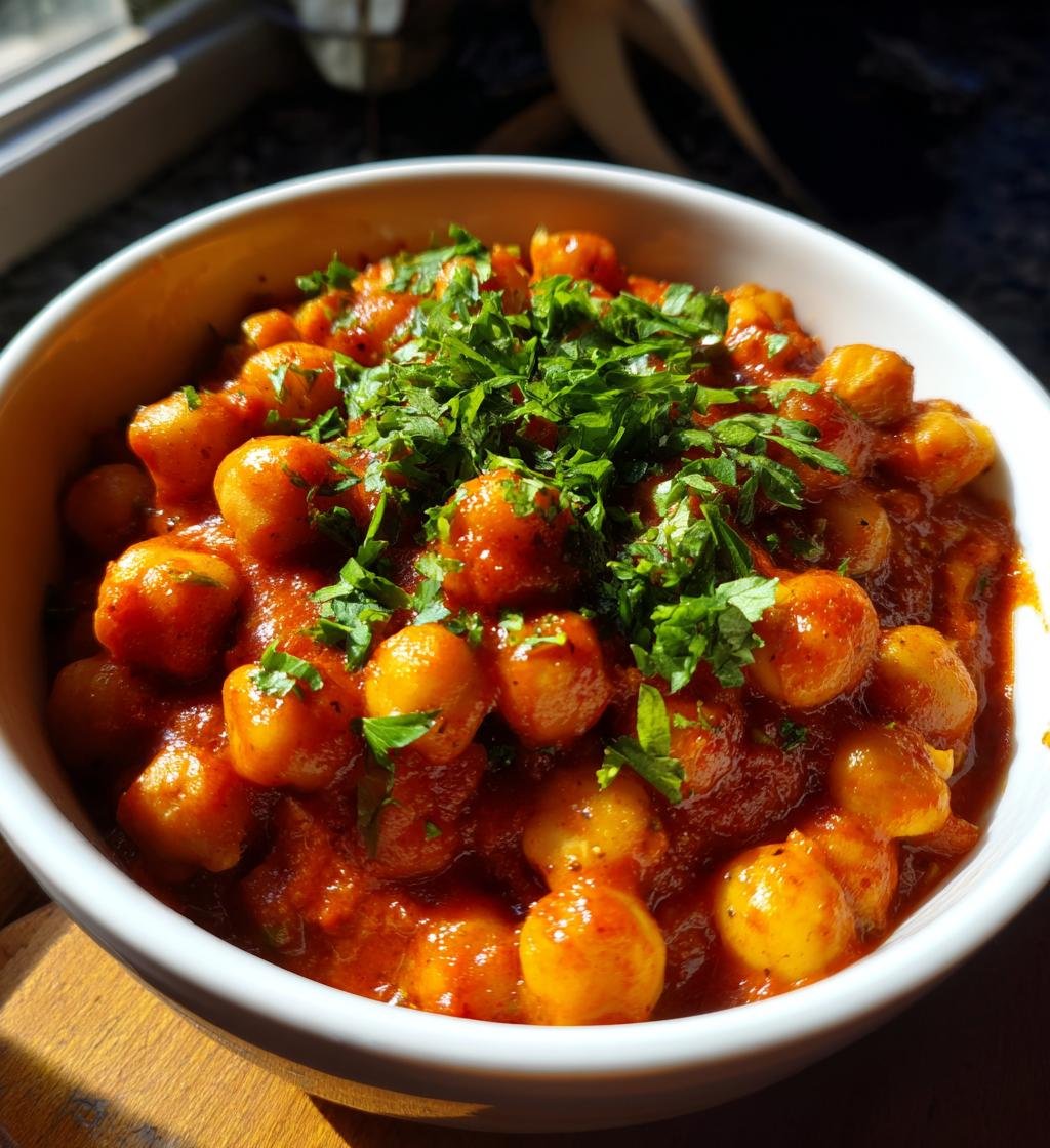 Chickpea Paprikash