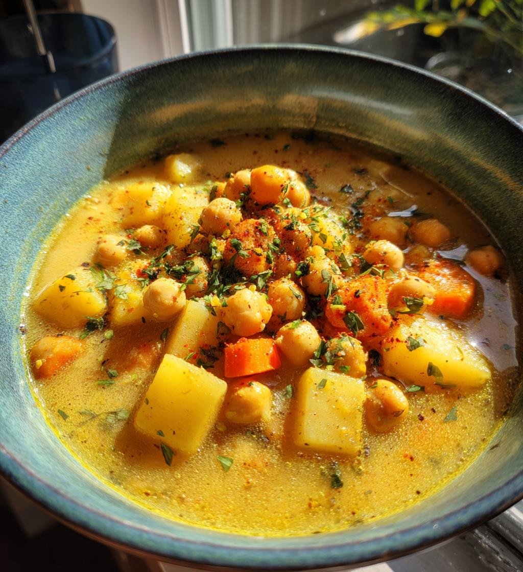 Chickpea Potato Soup - detail 1
