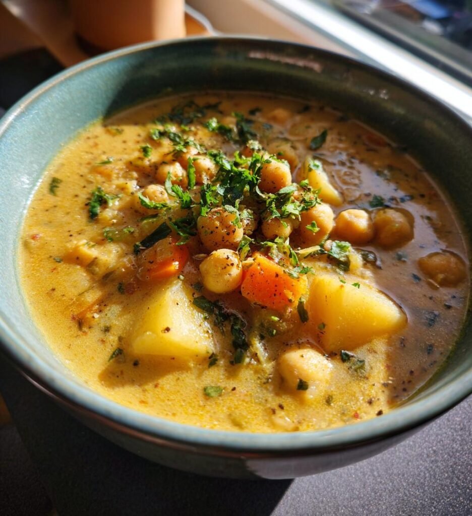 Chickpea Potato Soup