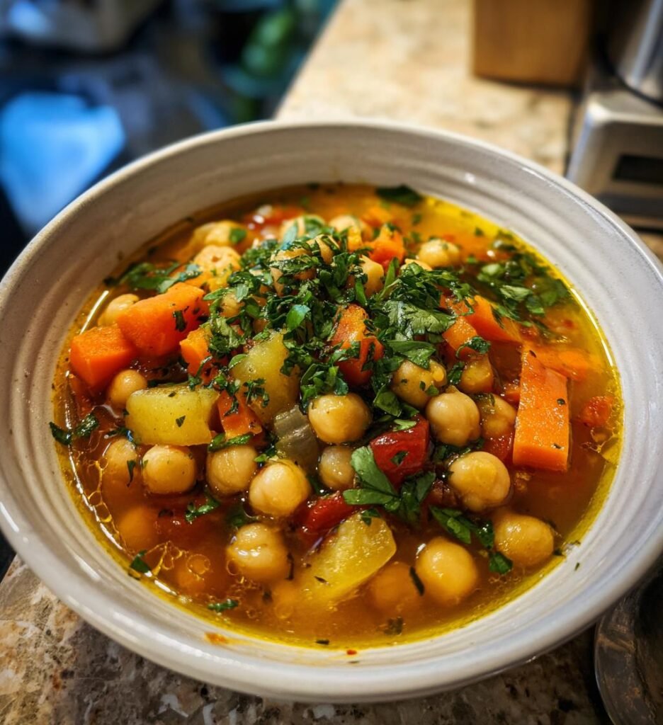 Chickpea and White Bean Soup