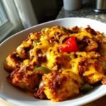 Chili Dog Biscuit Casserole