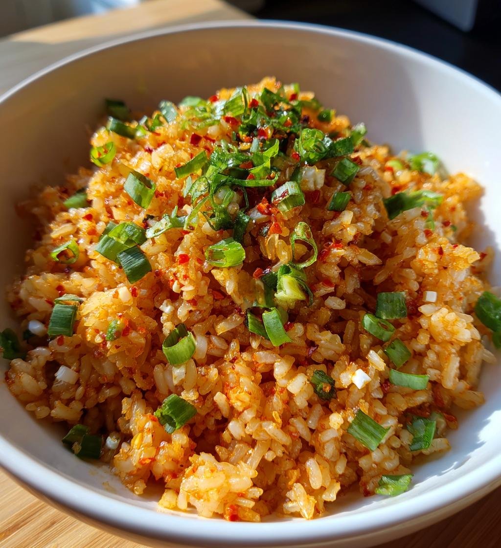 Chili Oil Garlic Rice
