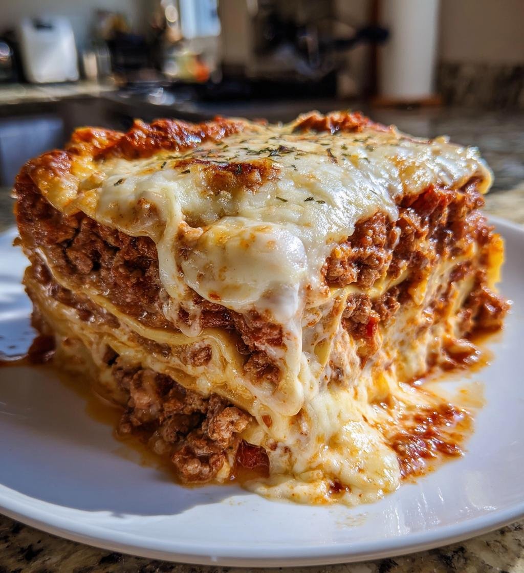 Christmas Eve Lasagna - detail 1