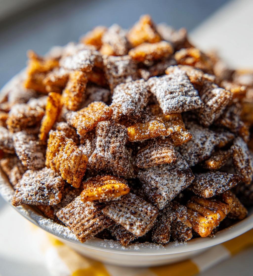 Churro Puppy Chow - detail 1