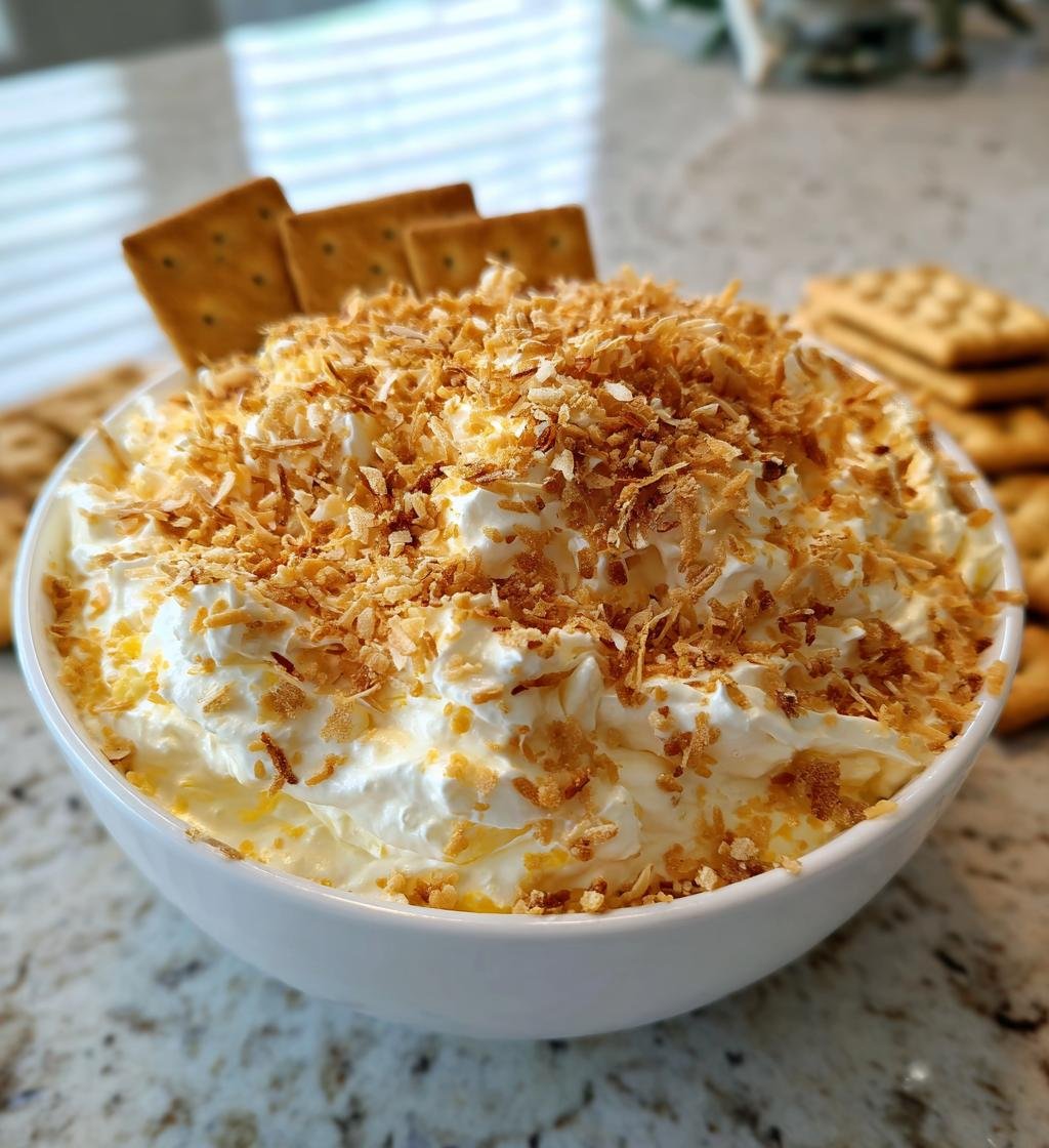 Coconut Cream Pie Dip - detail 1