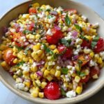 Corn, Tomato, and Feta Salad