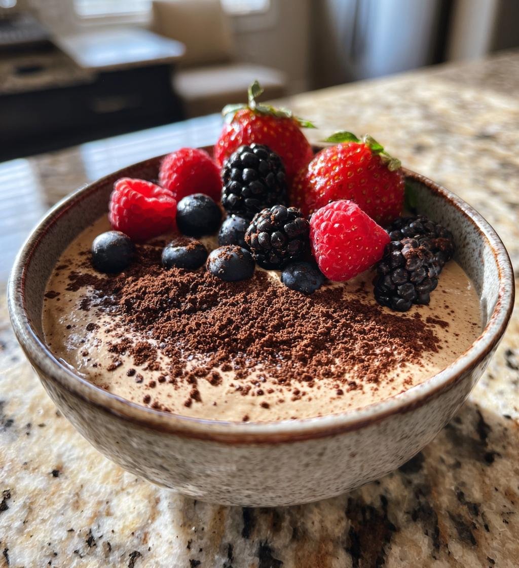 Cottage Cheese Peanut Butter Mousse - detail 1