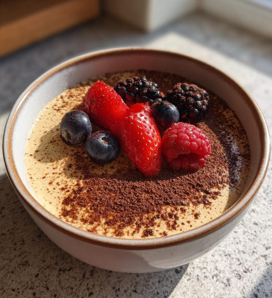 Cottage Cheese Peanut Butter Mousse