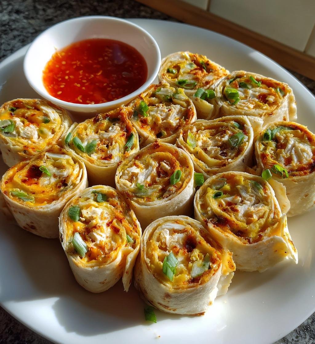 Crab Rangoon Pinwheels - detail 1