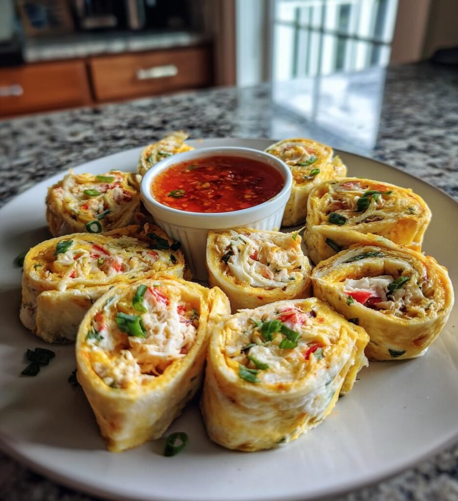 Crab Rangoon Pinwheels